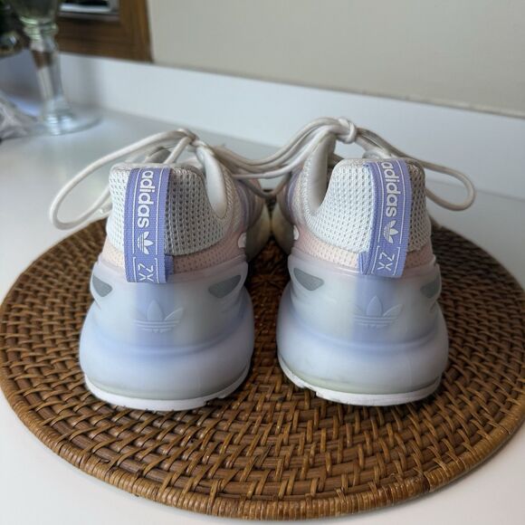 Adidas ZX 2k 2.0 Boost Men's Size 9 Casual Running Shoe White Trainer Sneaker - Picture 4 of 10